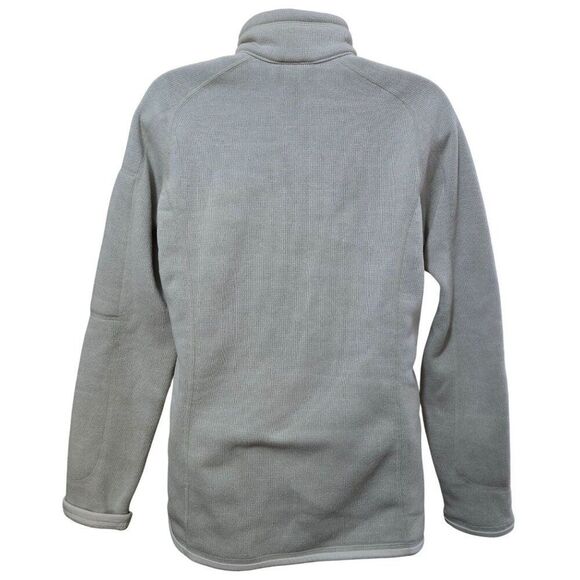 Patagonia Womens Medium Better Sweater 1/4 Zip Pullover Fleece Beige cozy soft - Picture 2 of 8
